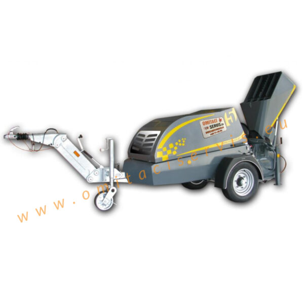 Pumpa na beton 5 D je stroj na míchání a propagaci podlahových cementových malt