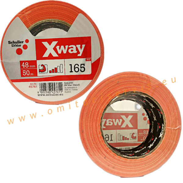 Páska X-WAY 5cm50m oranžová